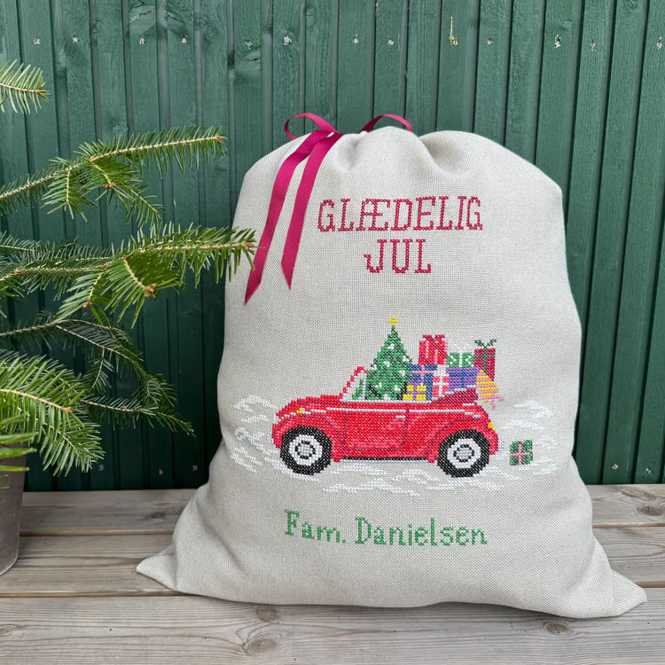 Pomp Stitch broderi - Familiens gavesæk
