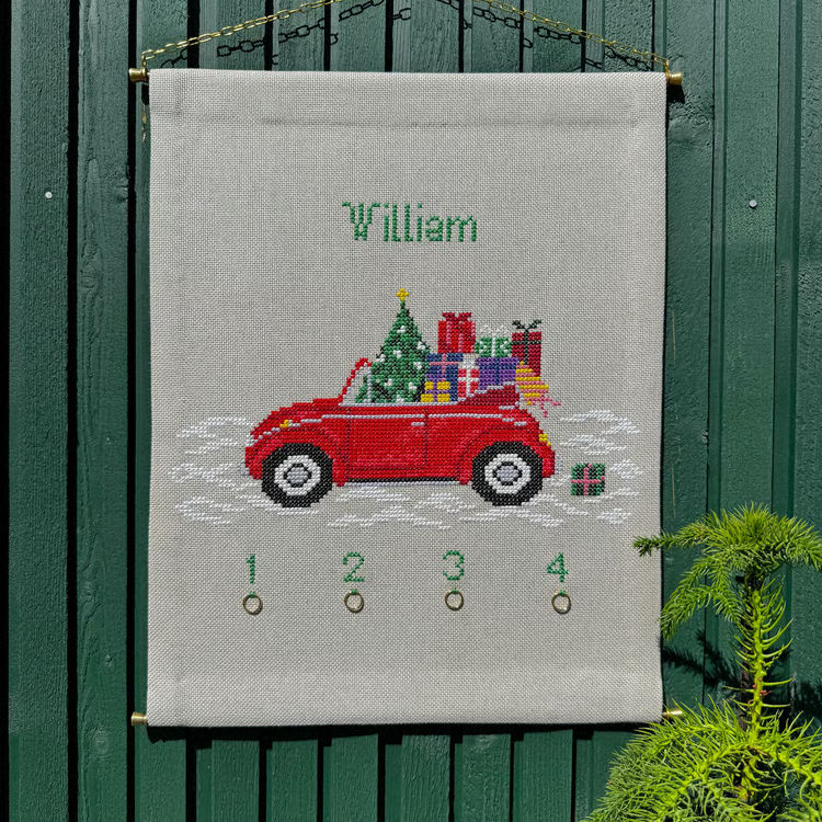 Pomp Stitch - Gavebilen - adventskalender
