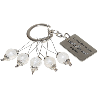 Maske markører - 5 stk Crystal Quartz