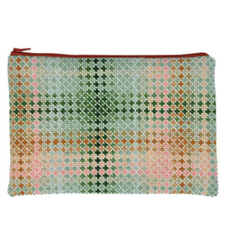 Fru Zippe broderi - Glimt - clutch