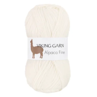 Alpaca Fine - Hvid - 600