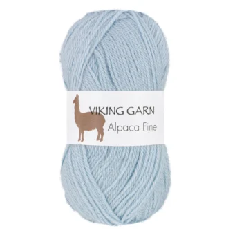 Alpaca Fine - Lys blå - 624