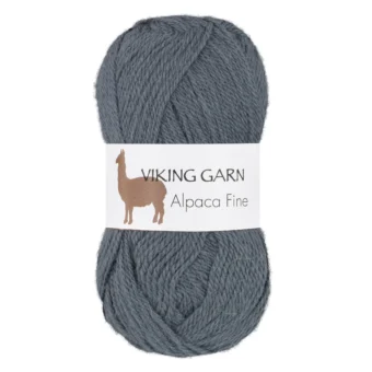 Alpaca Fine - Gråblå - 626