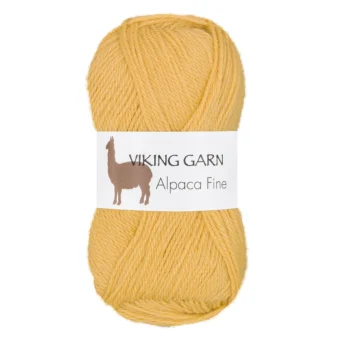 Alpaca Fine - Majs gul - 641