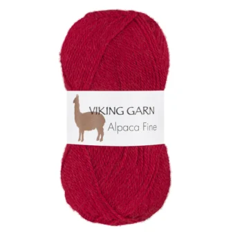 Alpaca Fine - Rød - 655