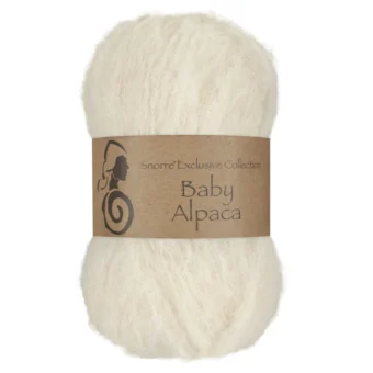 Baby Alpaca - Naturhvid - 302