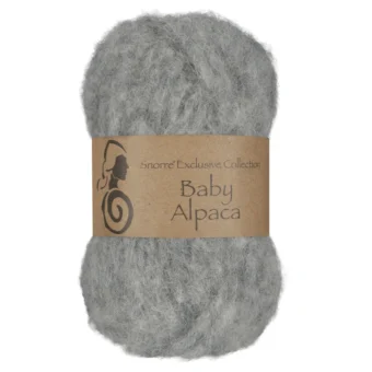 Baby Alpaca - Lys grå - 313