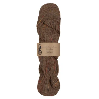 Andes Tweeed - Rødbrun -245