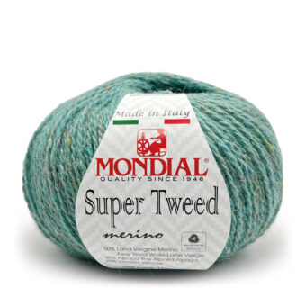 Mondial - Super Tweed - Lys petrol - 437